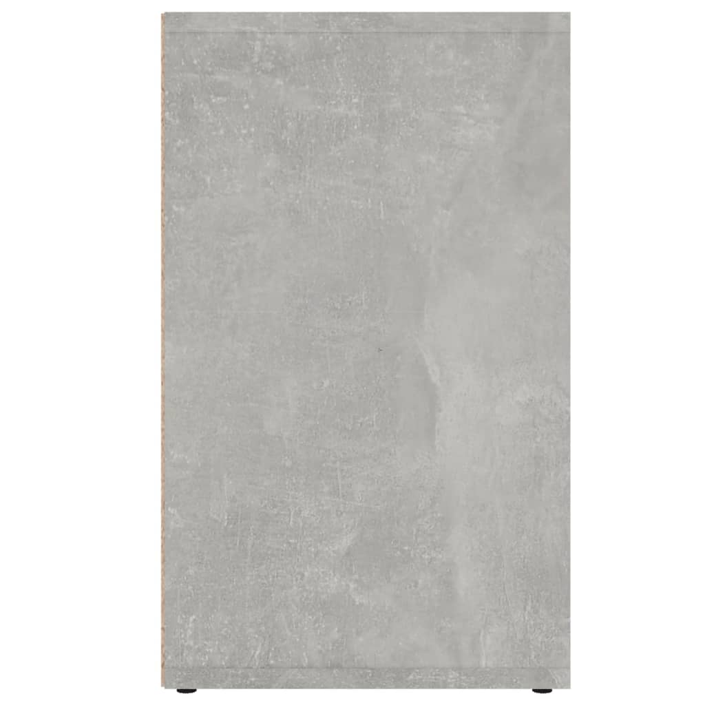 Shoe Cabinet Concrete Grey 52.5x30x50 cm